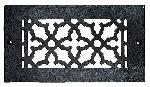 AcornGR5BG-DCast Iron Decorative Grille 8 in. x 4 in. with Holes